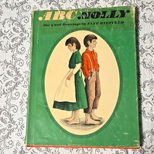 Vintage ABC Molly MCM 1st Edition Children Book Girl Power Illustrations